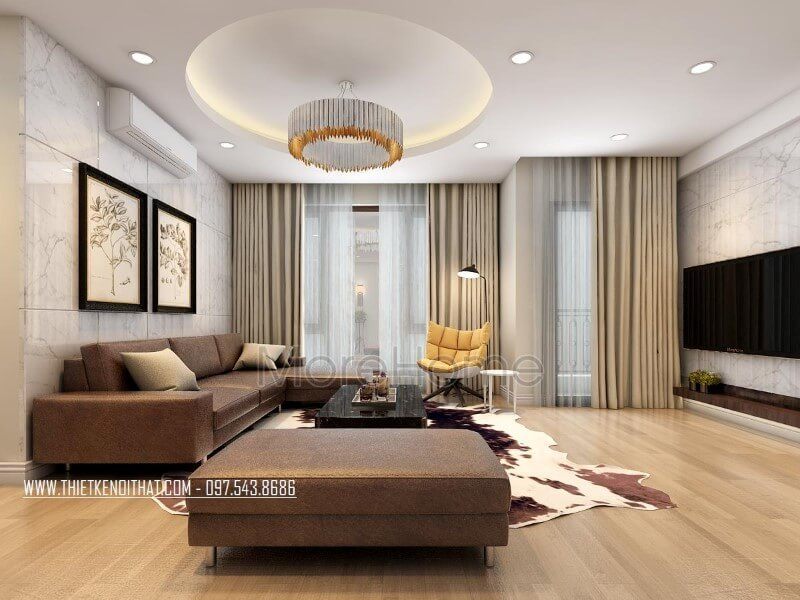 Ấn tượng khó phai trong 23 idea thiết kế nội thất chung cư đẹp, độc bản kiến trúc sư Morehome